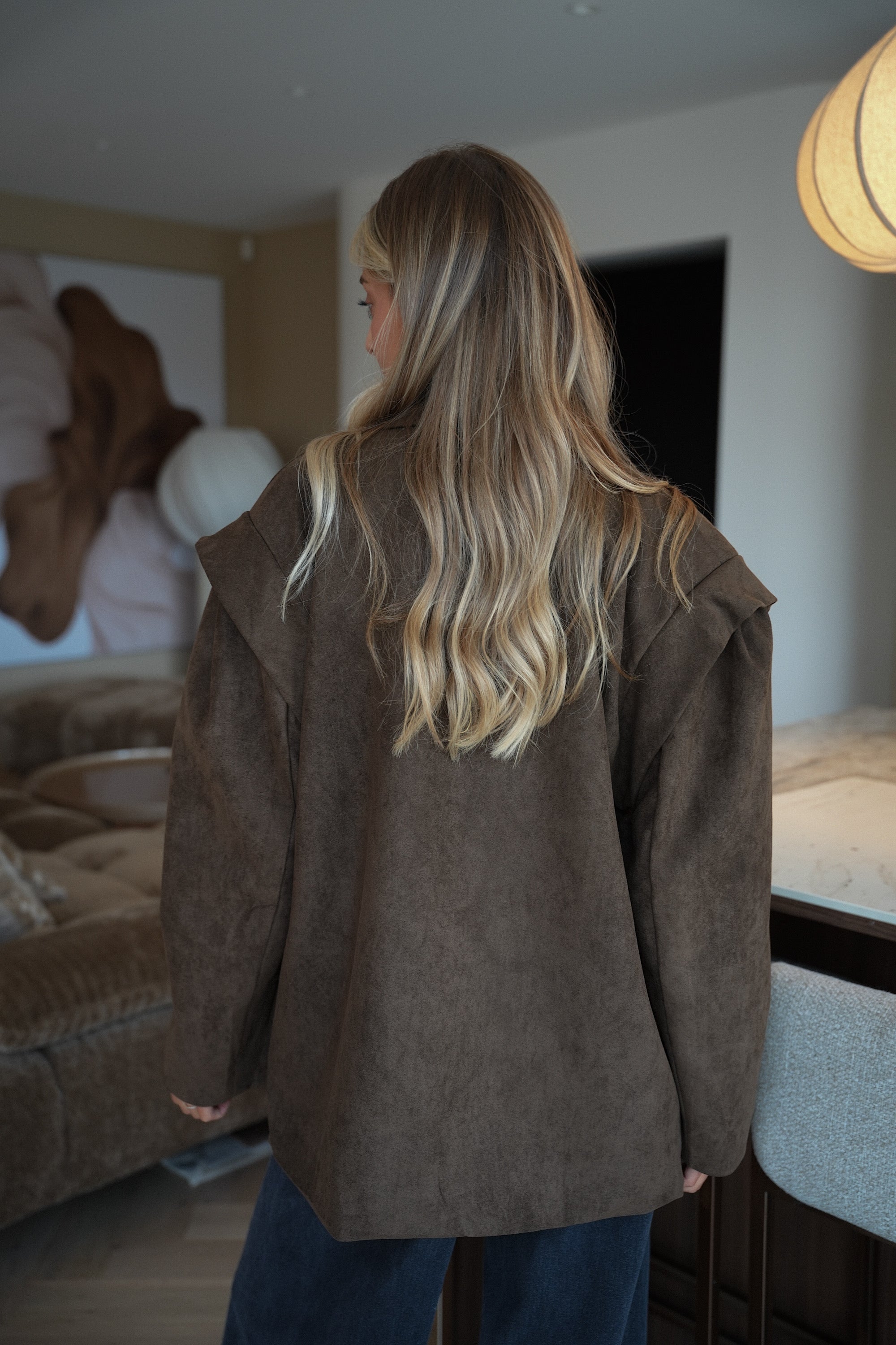 Vicky chocolat - Veste blazer