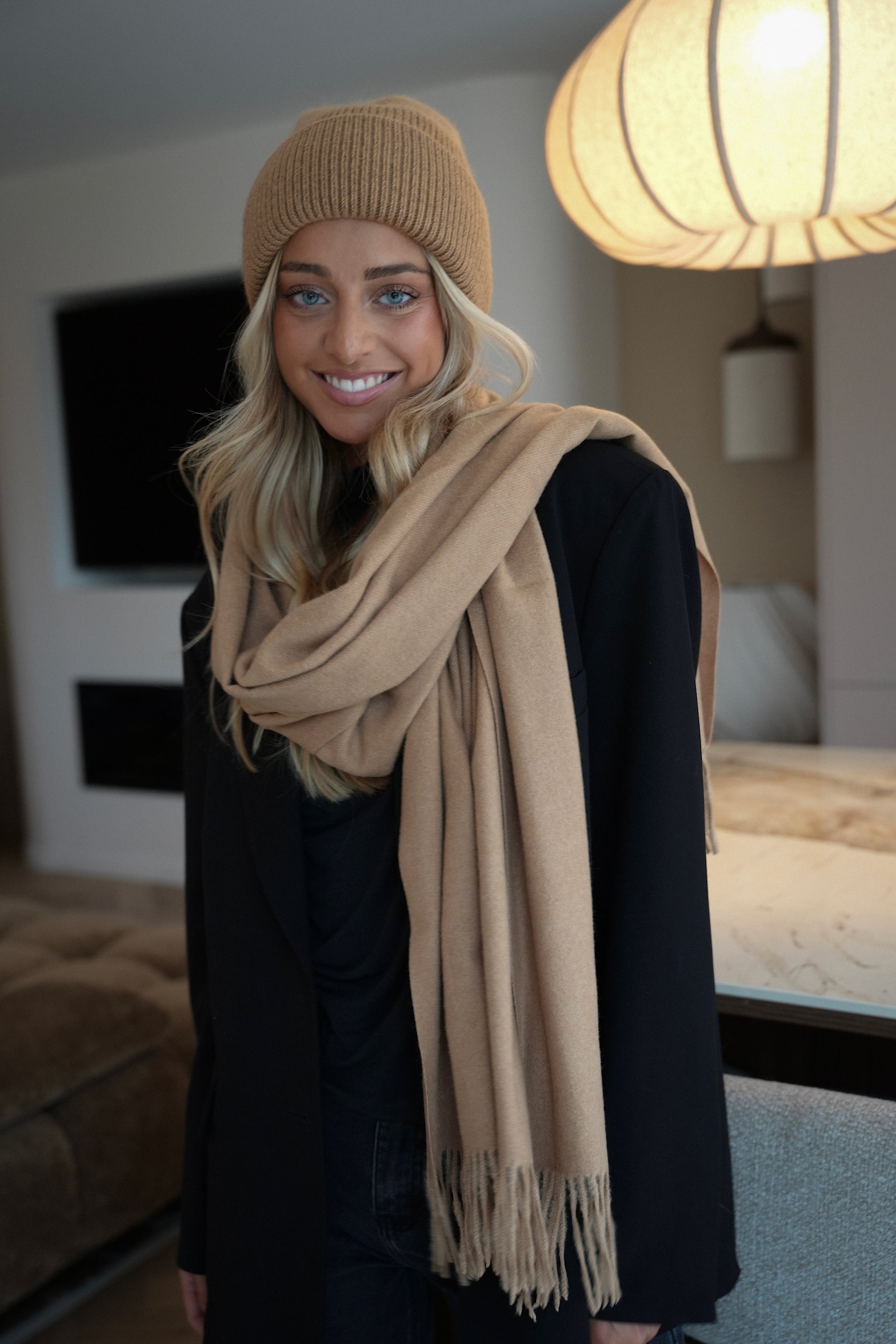 Aveline camel - Bonnet doux