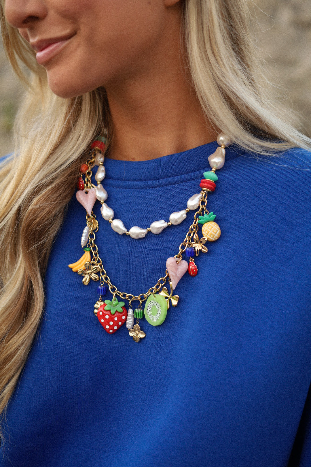 Fresy colore - Collier acier