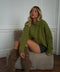 Lanna vert - Pull oversize