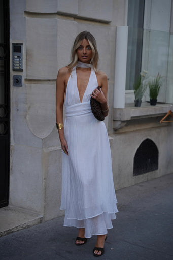Miki blanche - Robe longue