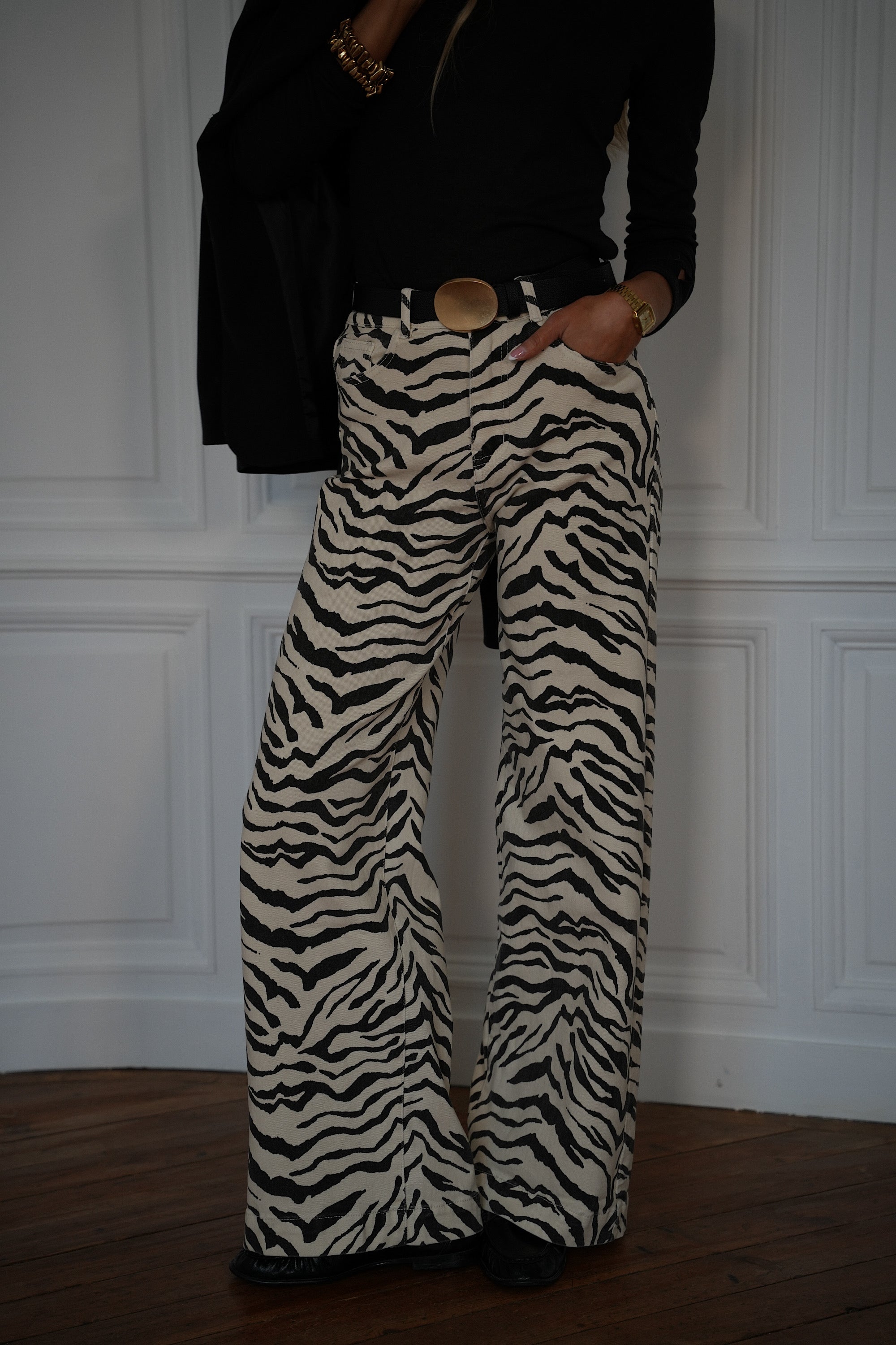 Mady zèbre - Jean droit