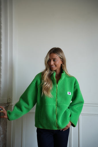 Olya verte - Veste polaire