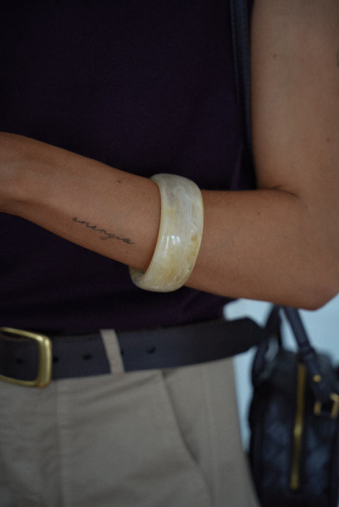 Reva écru - Jonc résine