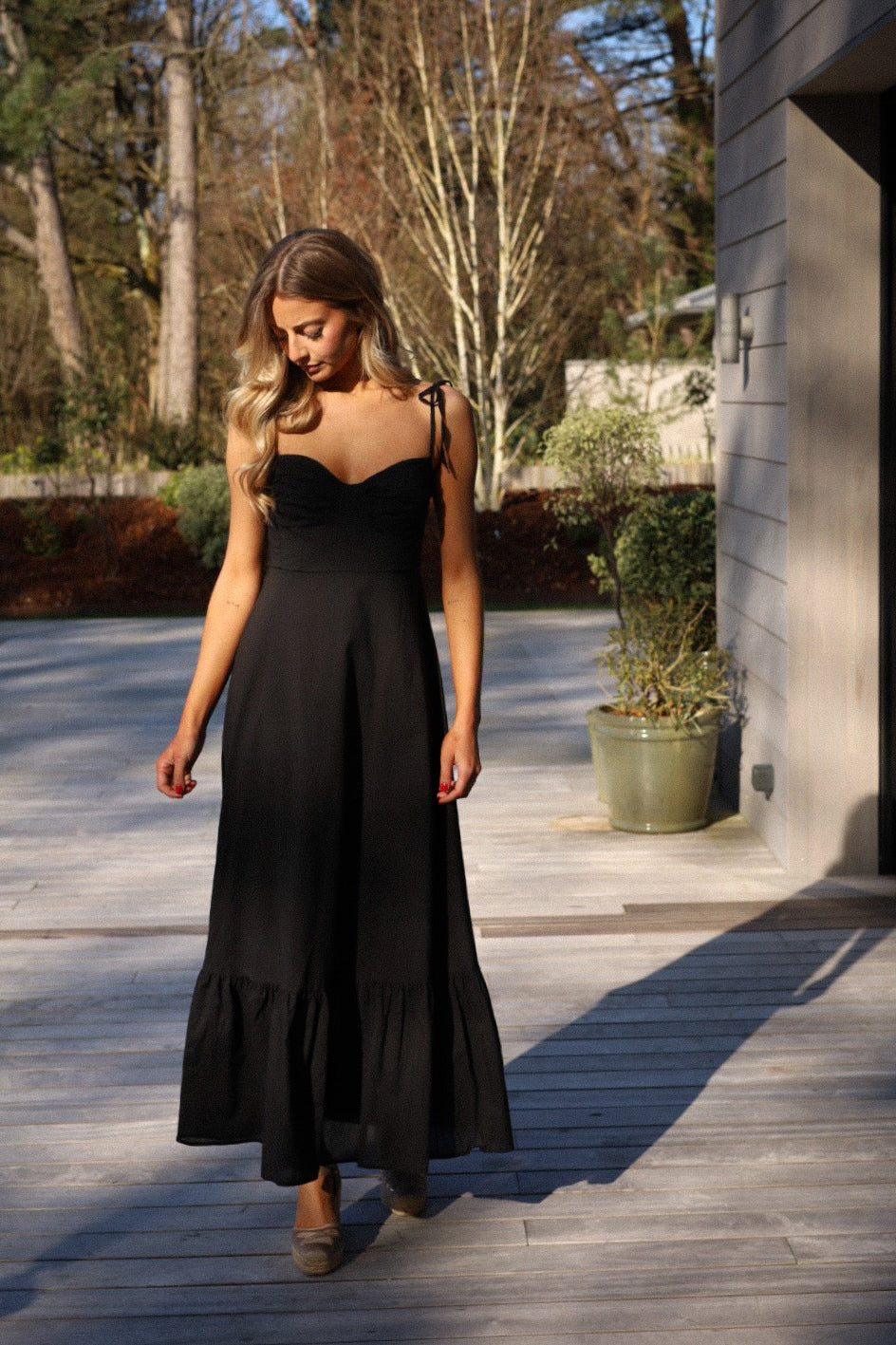 Carlotta noire - Robe longue