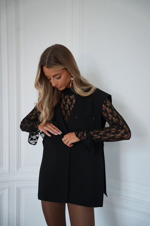 Paloma noire - Blazer sans manches