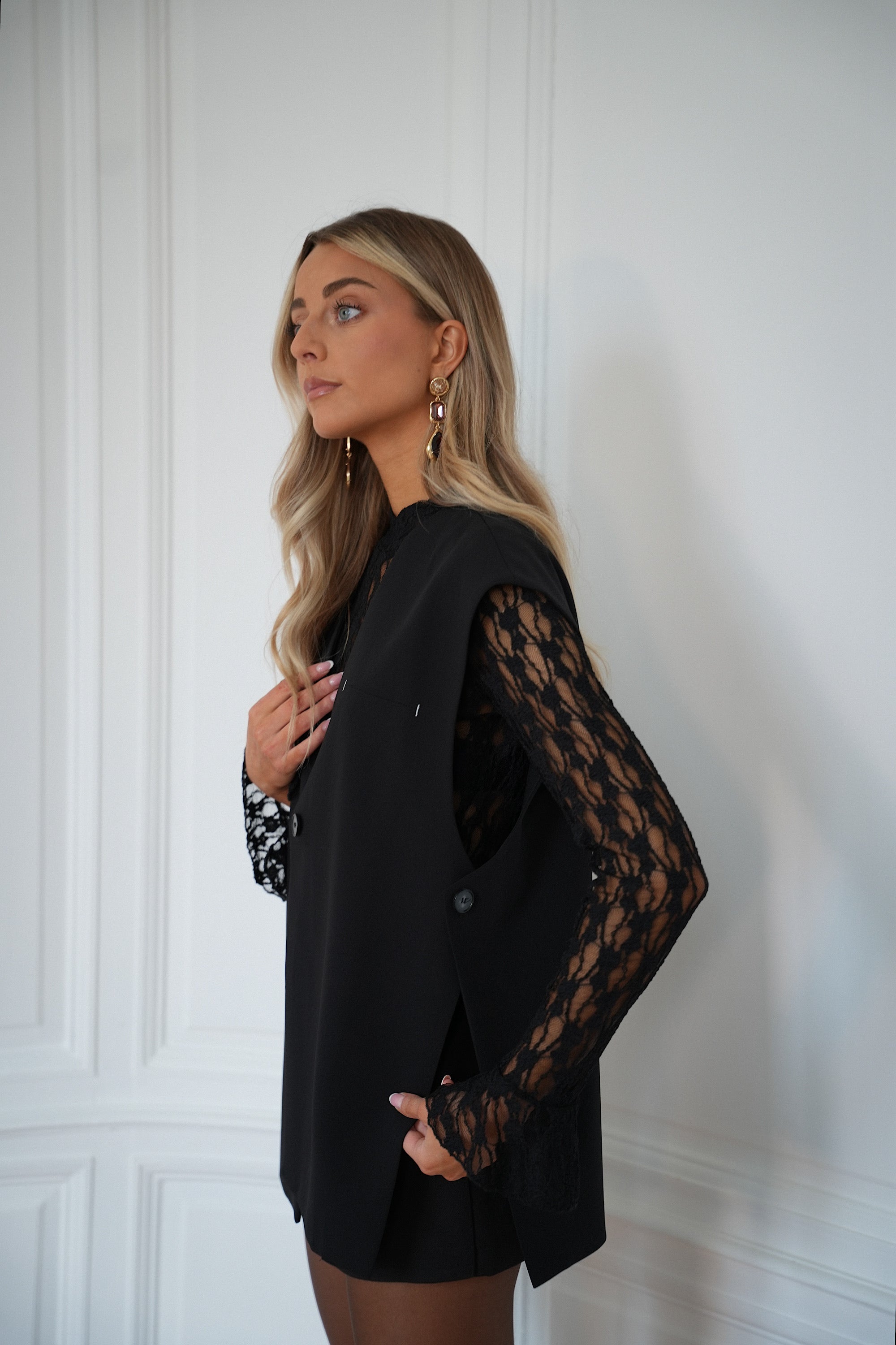 Paloma noire - Blazer sans manches