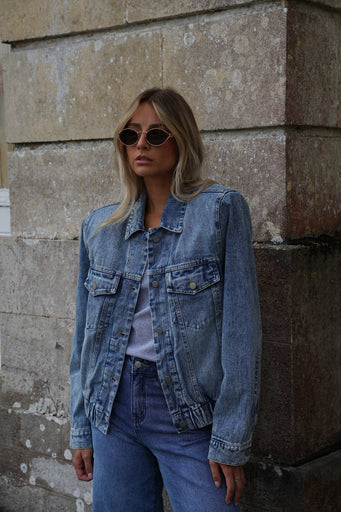 Camille bleue - Veste en jean