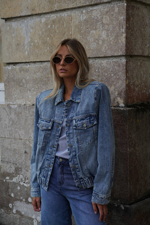 Camille bleue - Veste en jean
