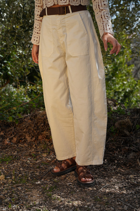 Jay crème - Pantalon ballon