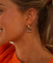 Zoé bicolores - Boucles d’oreilles