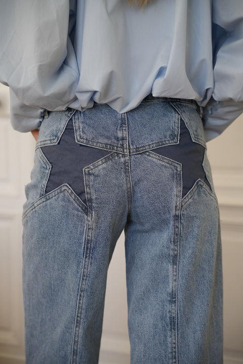 Diego bleu/marine - Jean étoiles