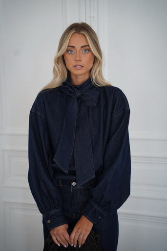 Cloé brut - Blouse en jean