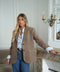 Hilona beige - Blazer en laine