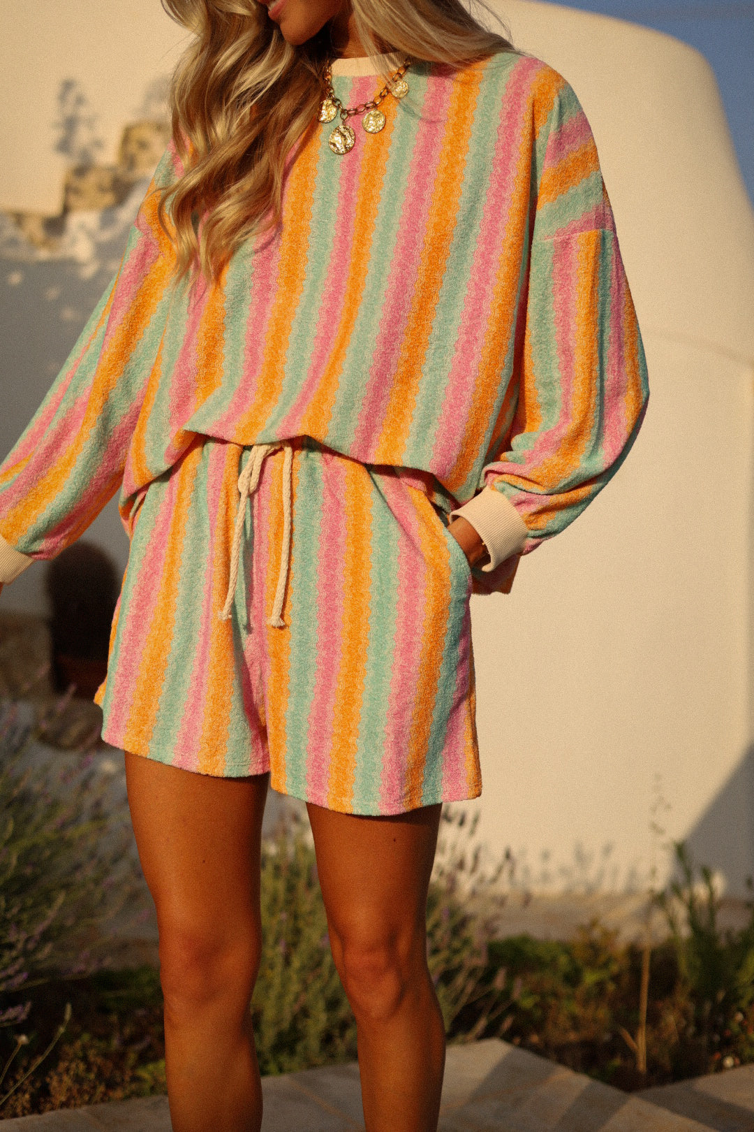 Paije coloré - Short éponge