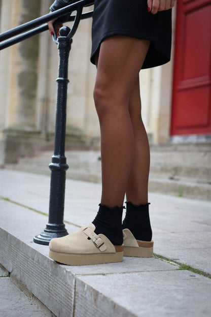 Finlay taupes - Mules