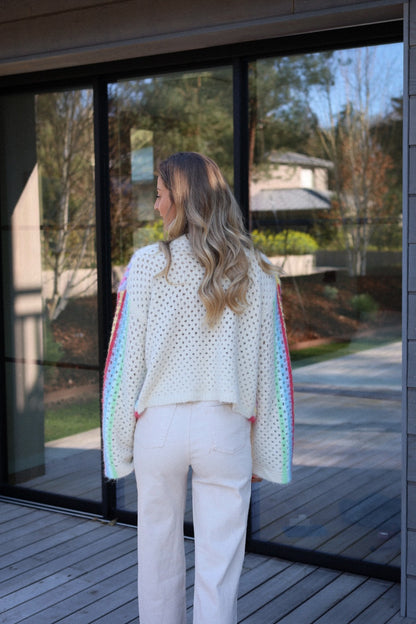 Sabrina coloré - Gilet crochet