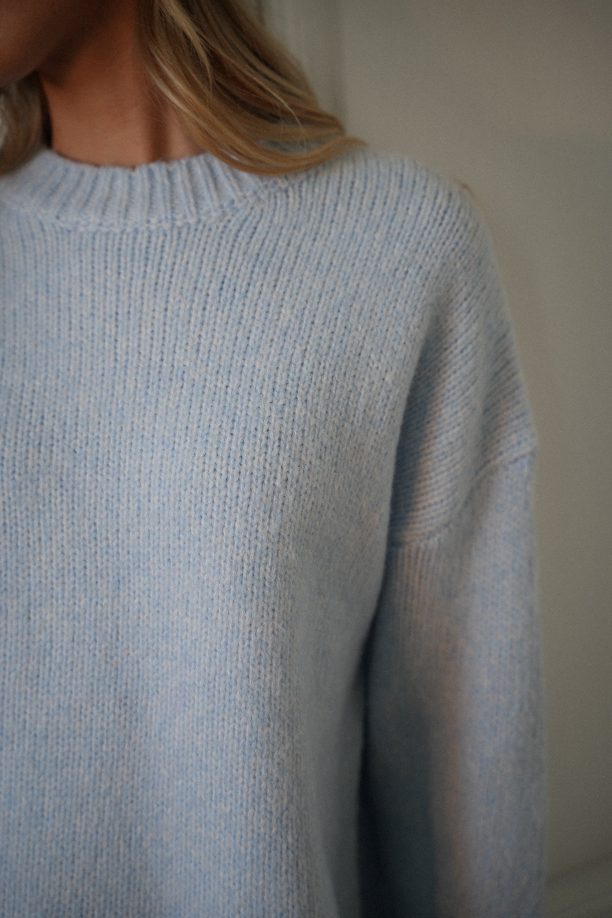 Jazz bleu - Pull ample