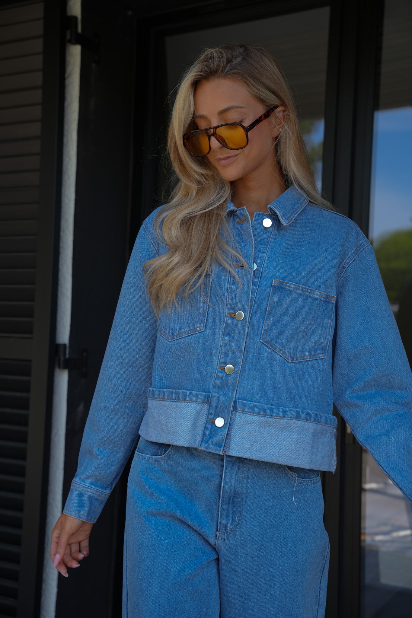 Claudy bleue - Veste jean