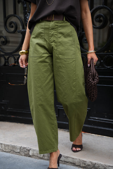 Jay olive - Pantalon ballon