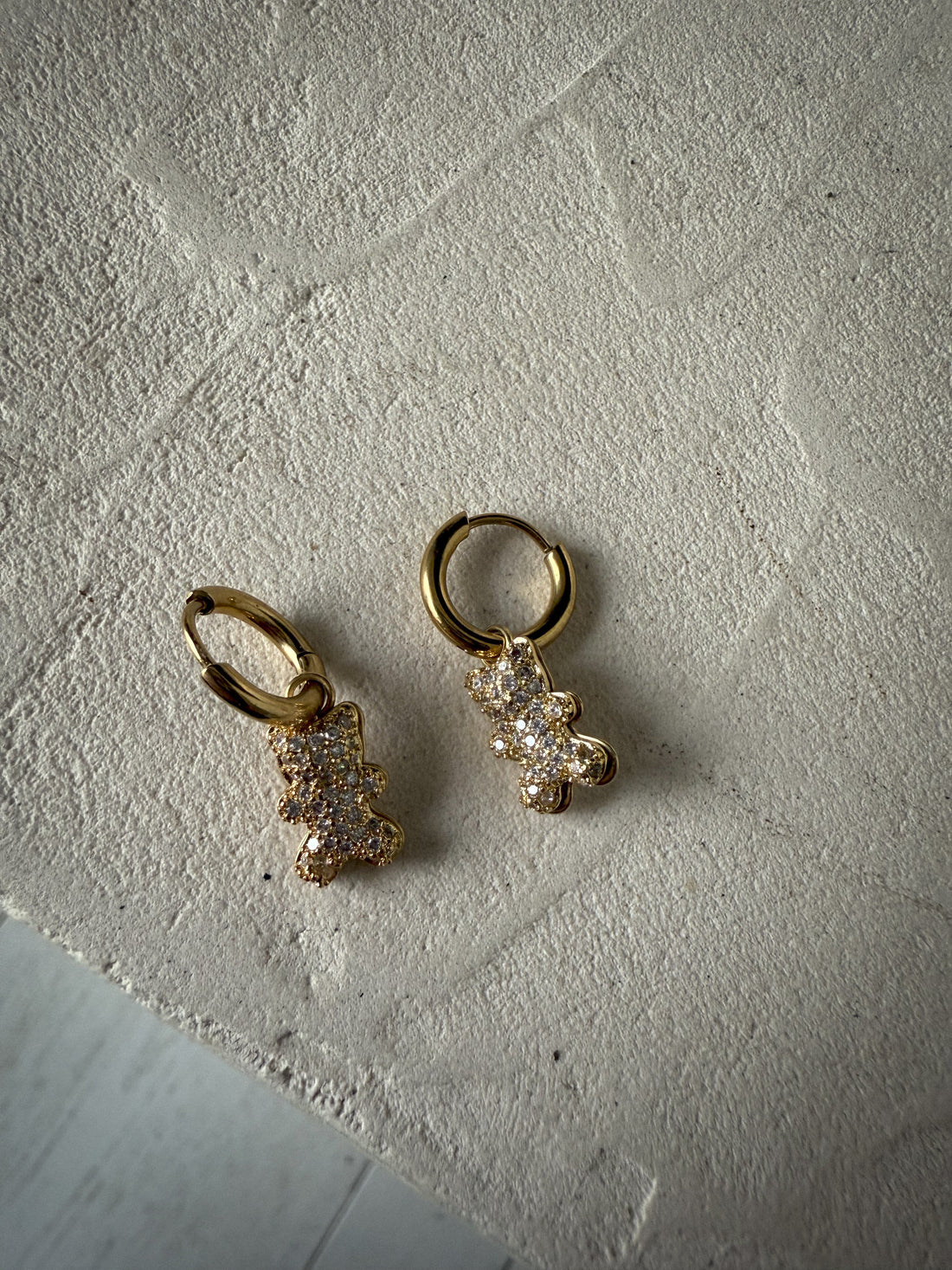 Travy dorées - Boucles d’oreilles acier