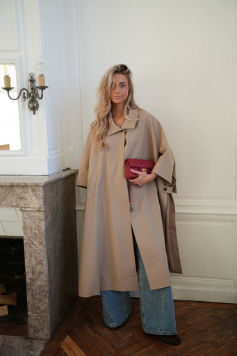 Eliza beige - Trench long