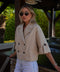 Zarra beige - Blouse trench
