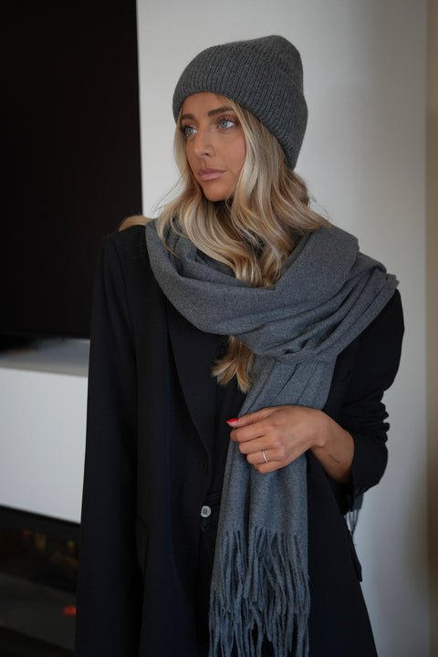 Capucine grise - Écharpe douce