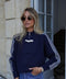 Suzie marine - Gilet zippé
