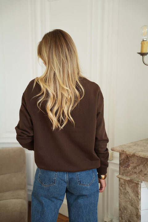 Jary chocolat - Sweat-shirt