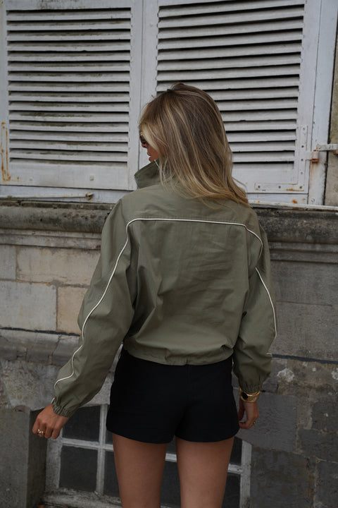 Ciara kaki - Veste zippée
