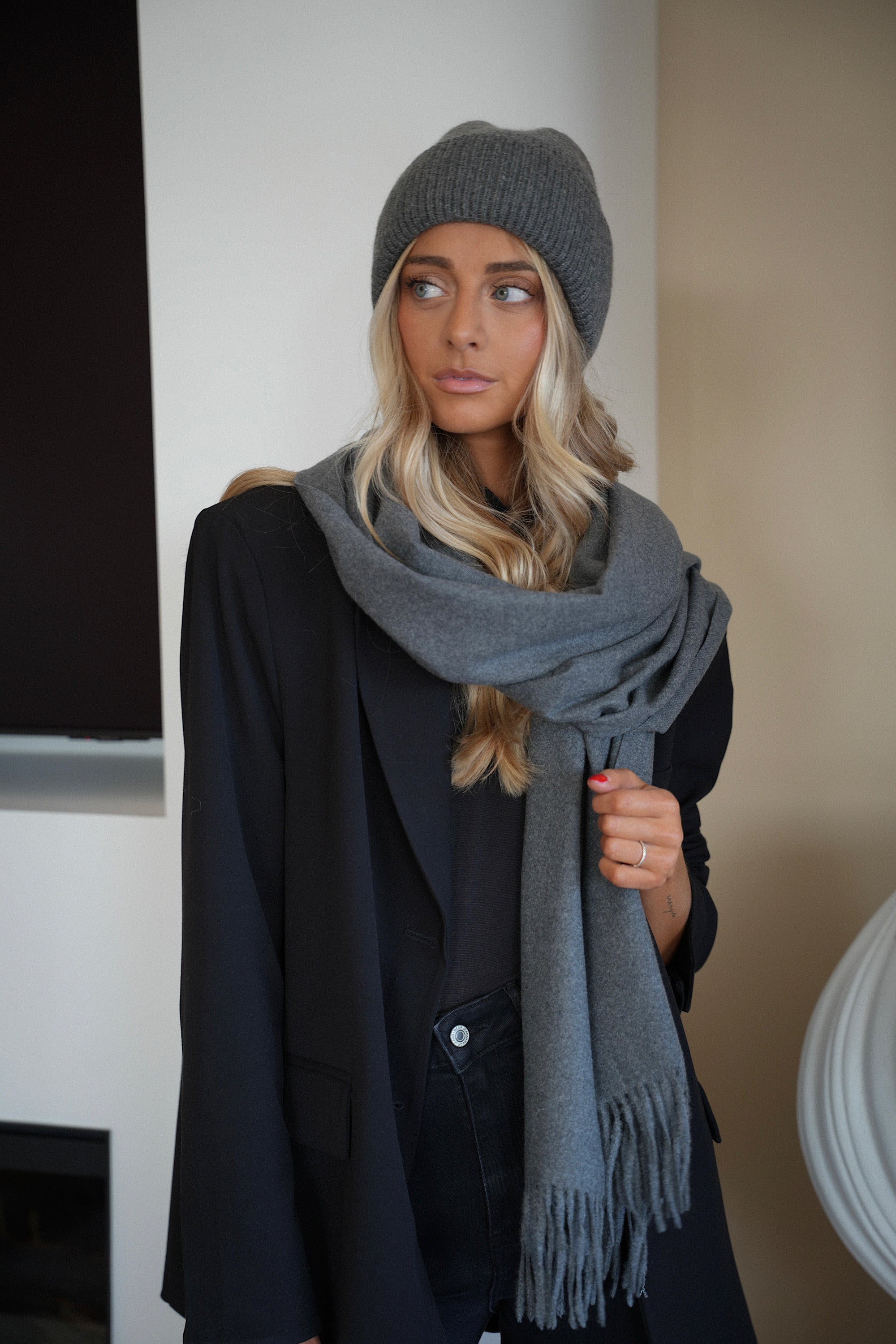 Aveline gris - Bonnet doux