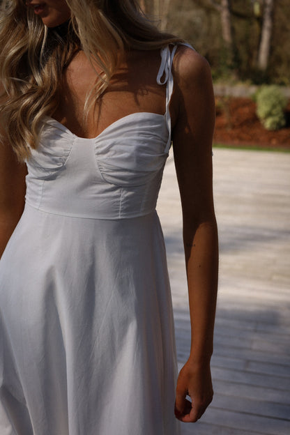 Carlotta blanche - Robe longue