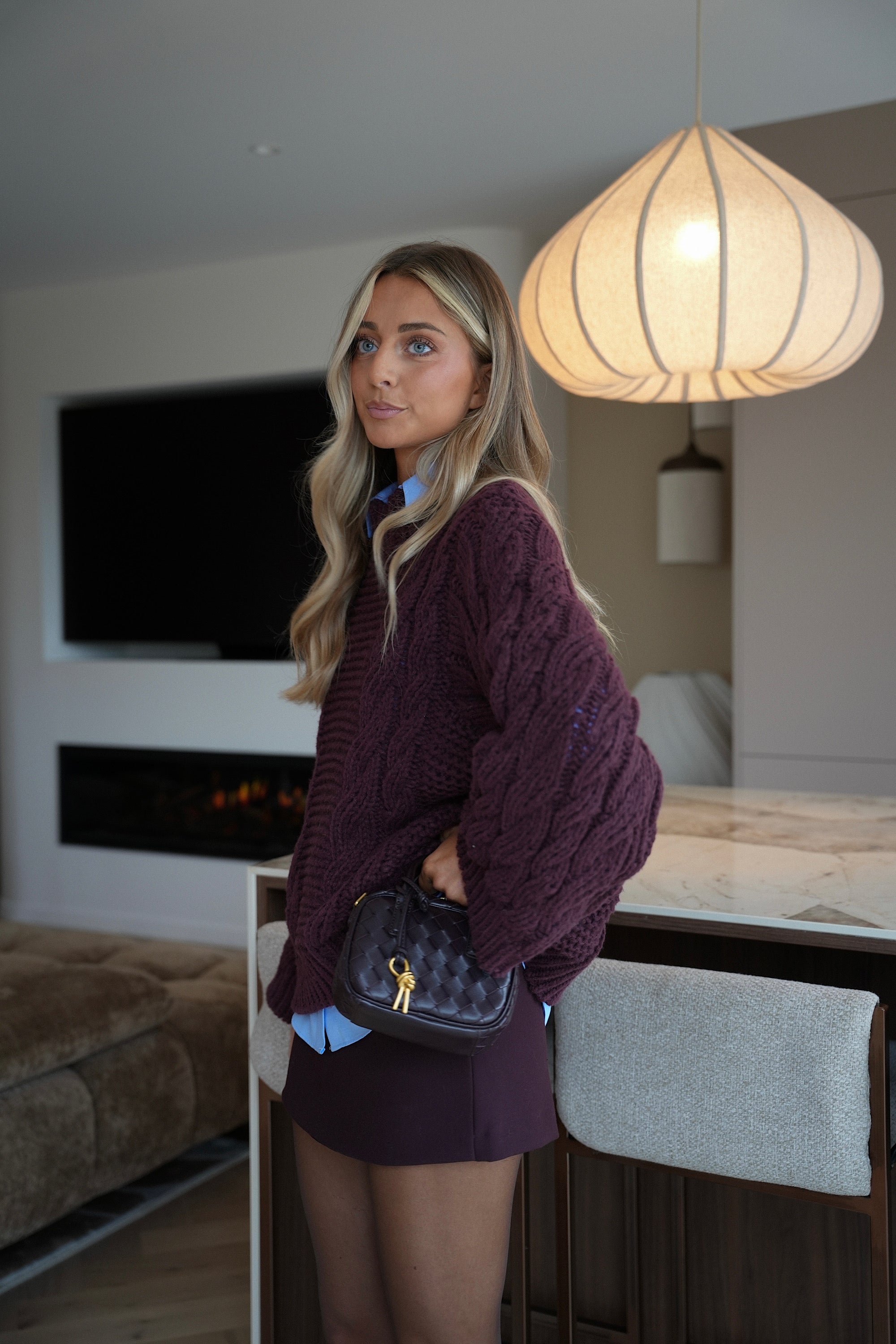 Logan prune - Pull torsadé