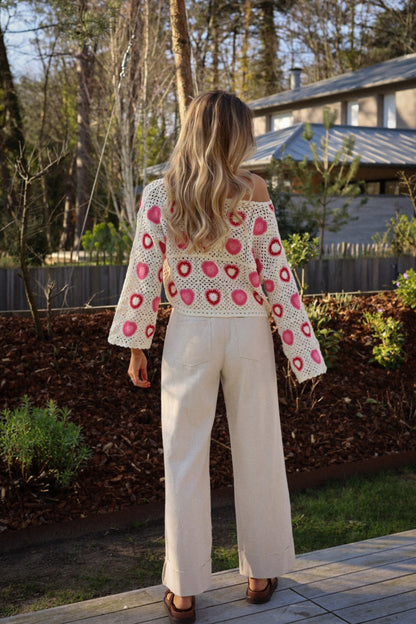 Andreas colorée - Blouse crochet