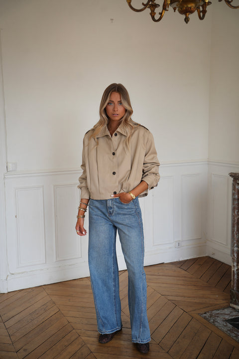 Ofelia bleu - Jean droit