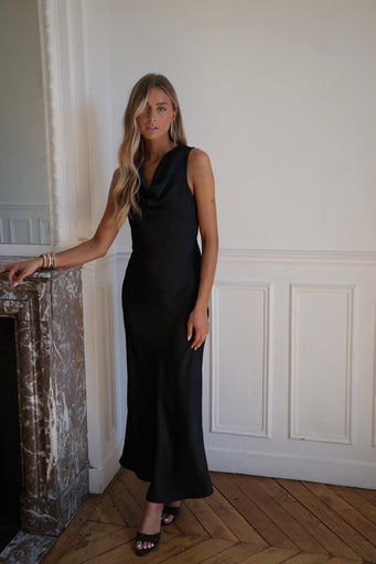 Lenna noire - Robe longue
