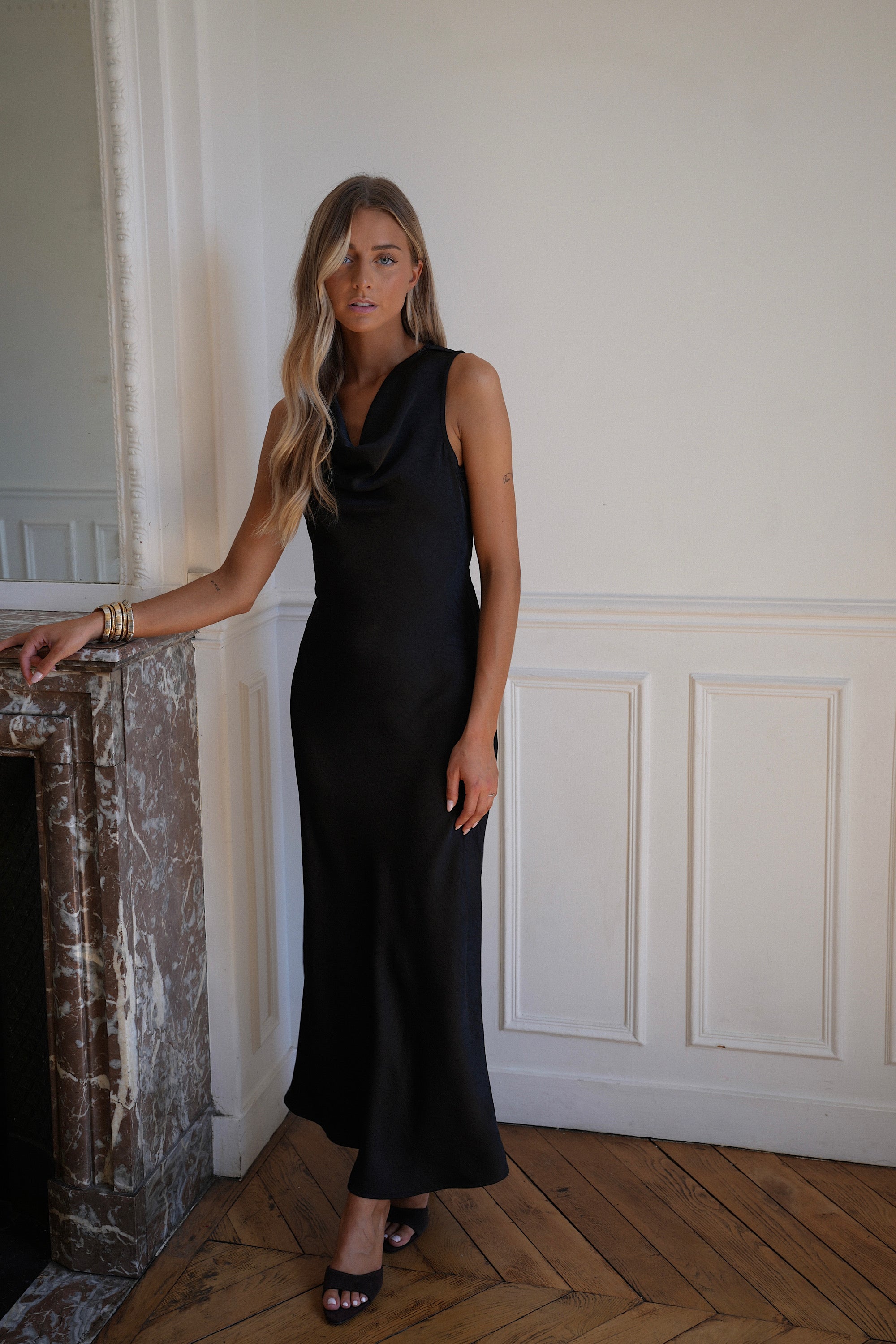 Lenna noire - Robe longue
