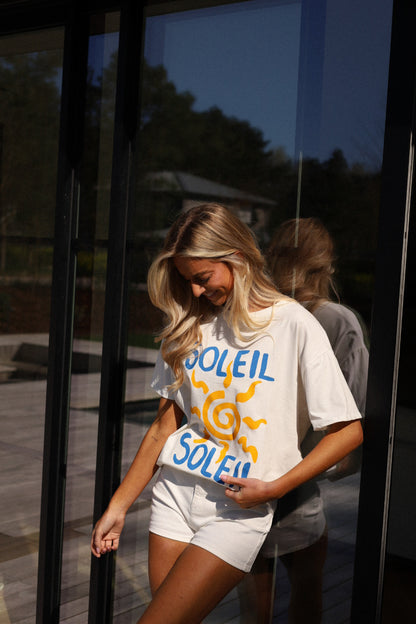 Ruben blanc - T-shirt soleil