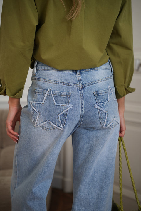 Alane bleu - Jean étoiles