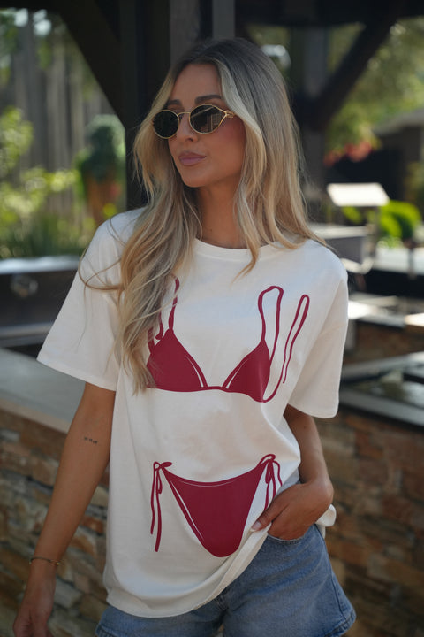 Alva blanc - T-shirt imprimé