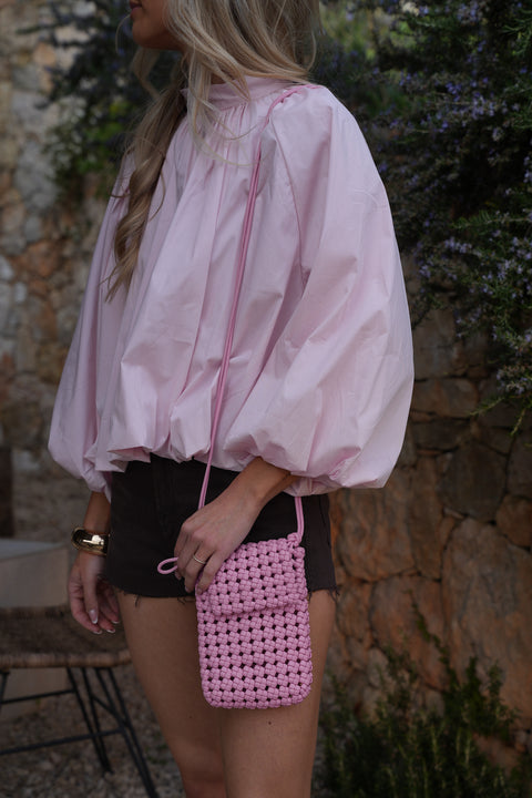 Julia rose - Sac tressé