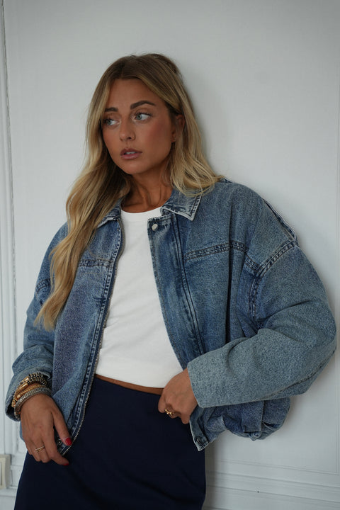 Donia bleue - Veste en jean
