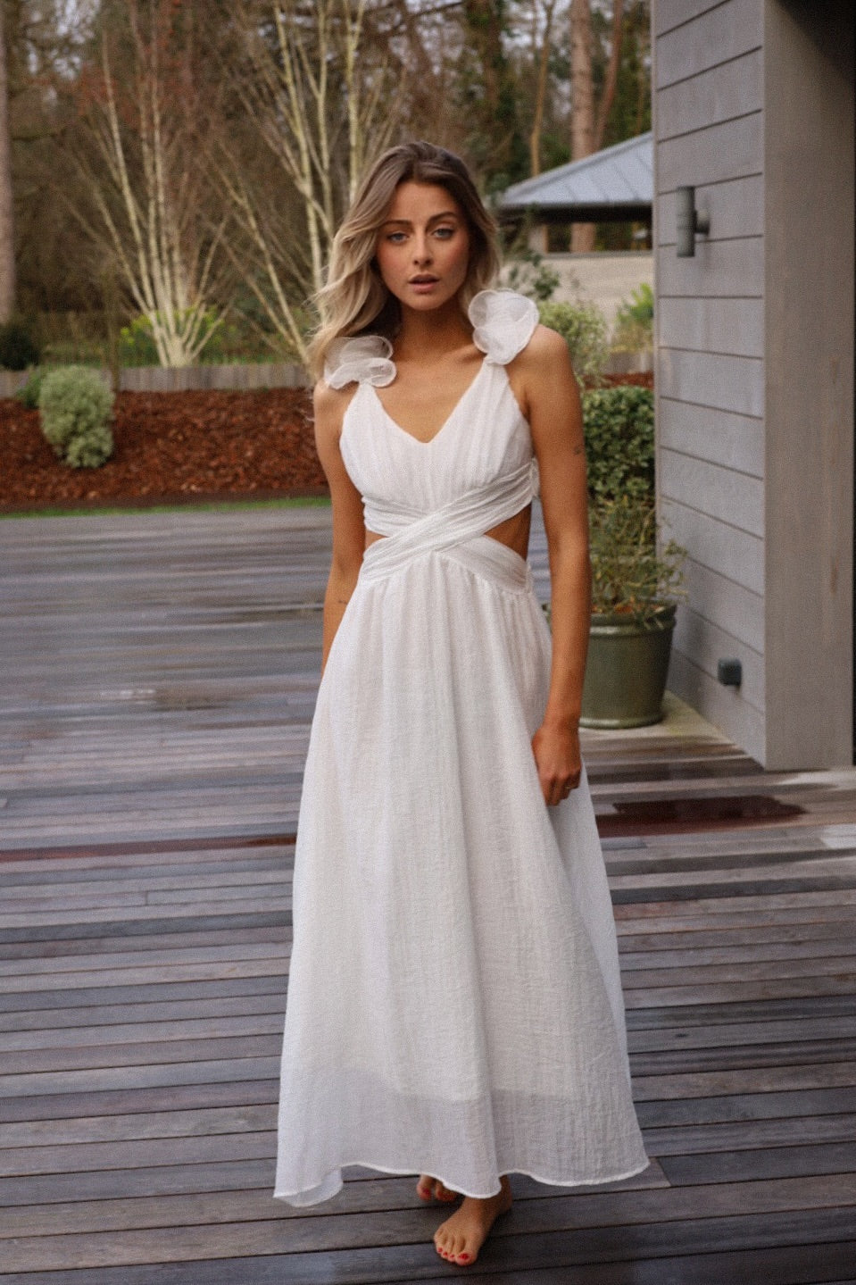 Diane blanche - Robe longue