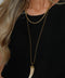 Sisley doré - Collier acier