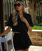 April noir - Blazer dentelle