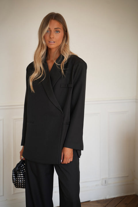 Shana noir - Blazer oversize