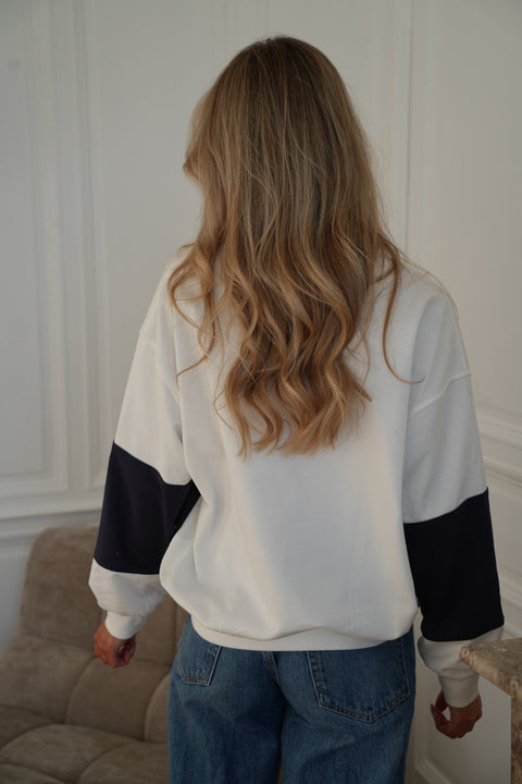 Brooklyn marine - Sweat-shirt brodé