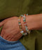 Val coloré - Bracelet double
