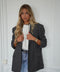 Cloé grise - Veste blazer